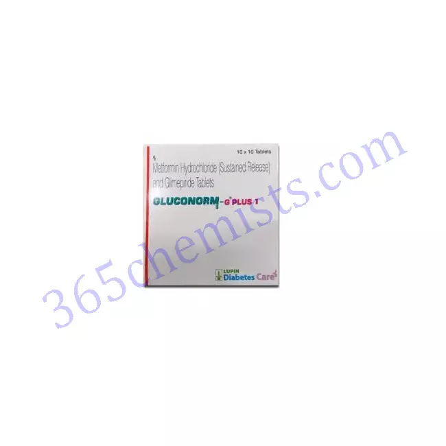 GLUCONORM G PLUS 1 TAB 10 TAB GLUCONORM G PLUS 1 TAB 10 TAB