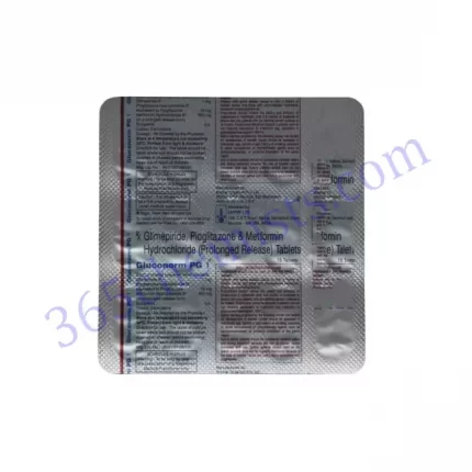 GLUCONORM PG 1 TABLET PR 15'S