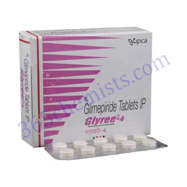 GLYREE 4 MG TABLET 10 GLYREE 4 MG TABLET 10