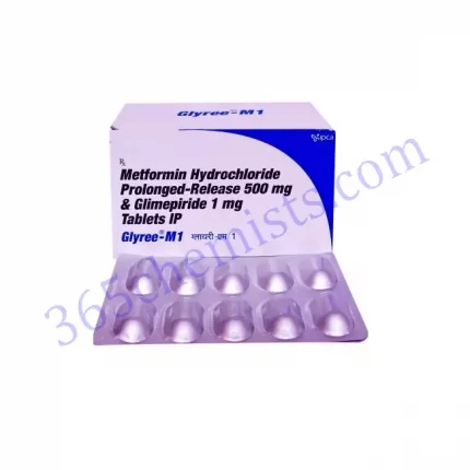 GLYREE-M-1 1 500MG TABLET 10