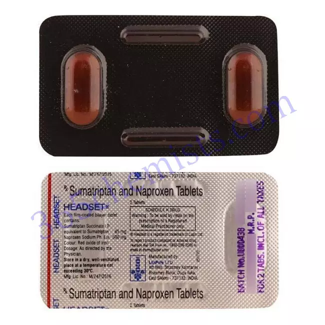 HEADSET 85 500 MG TABLET 2 HEADSET 85 500 MG TABLET 2