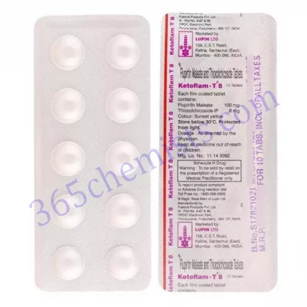 KETOFLAM-T8 TAB 10TAB