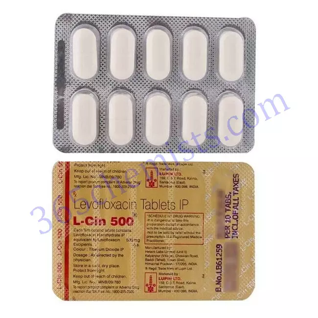 L-CIN 500 MG TABLET 10 L-CIN 500 MG TABLET 10