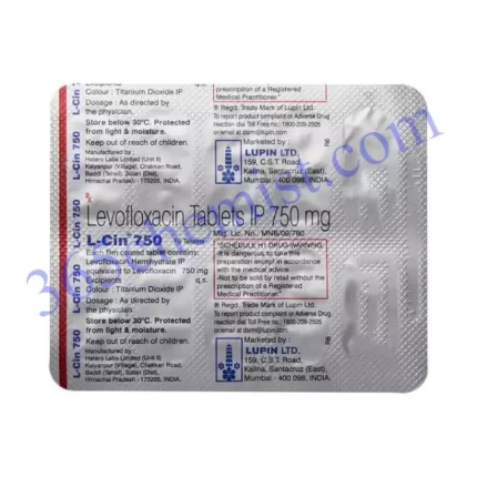 L-CIN 750 MG TABLET