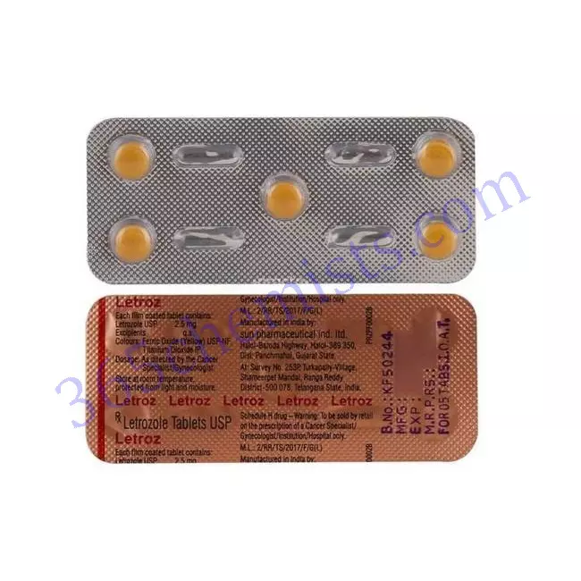 LETROZ 2.5MG TAB30 LETROZ 2.5MG TAB30