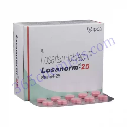LOSANORM 25 MG TABLET 10