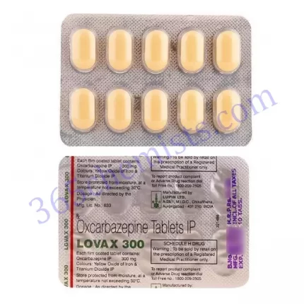 LOVAX 300 MG TABLET 10