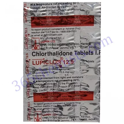 LUPICLOR 12.5 TAB(15 TAB) 15 TAB