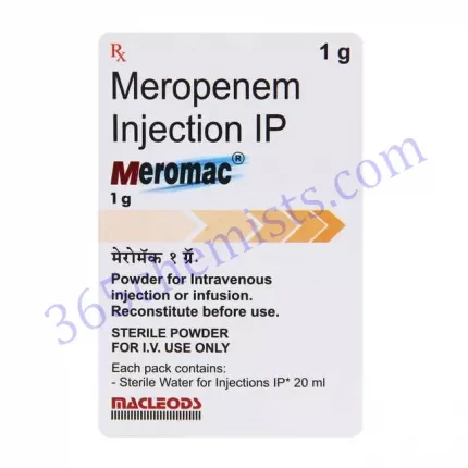 MEROMAC 1GM INJ