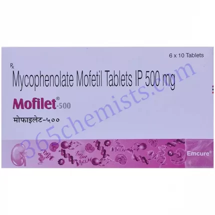 MOFILET 500MG TAB 10