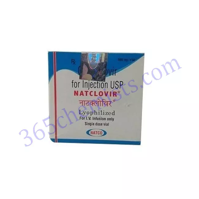 NATCLOVIR 500 INJ. NATCLOVIR 500 INJ.