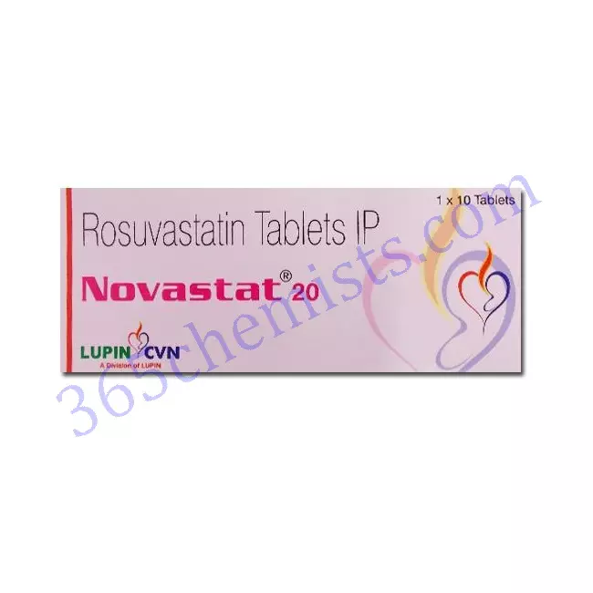 NOVASTAT 20 MG TABLET 15 NOVASTAT 20 MG TABLET 15