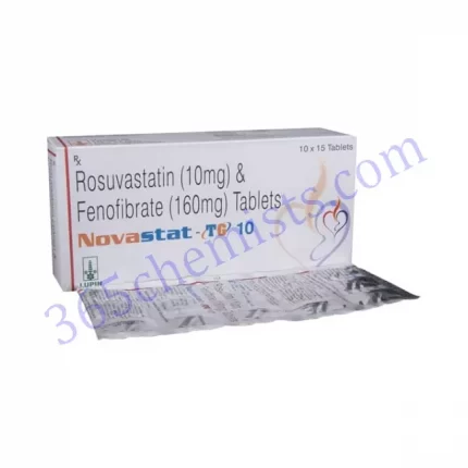 NOVASTAT-TG 10+160 MG TABLET 15