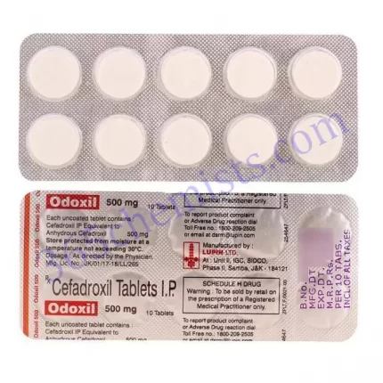 ODOXIL 500 MG TABLET 10