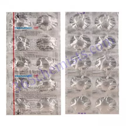 PREGADOC NT 75+10 MG TABLET 10