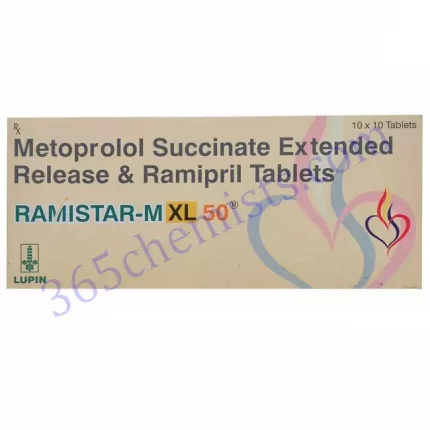 RAMISTAR-M XL 50+5 MG TABLET XL 10