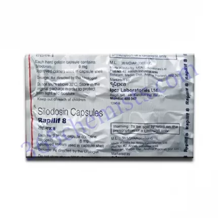 RAPILIF 8MG CAPSULE 15