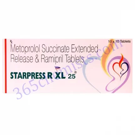 STARPRESS-R XL 25 25+2.5MG TABLET 10 EACH (Set