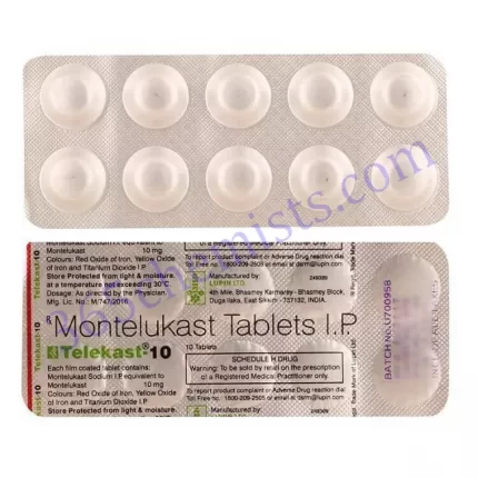 TELEKAST 10 MG TABLET 10