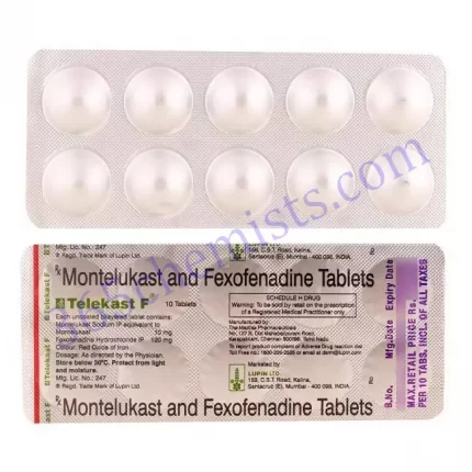TELEKAST-F 10+120 MG TABLET 10