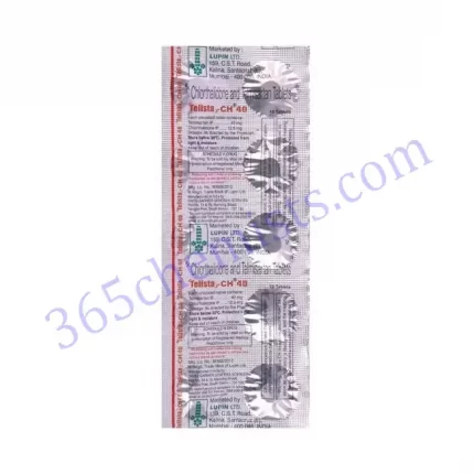 TELISTA-CH 40+12.5 MG TABLET 10