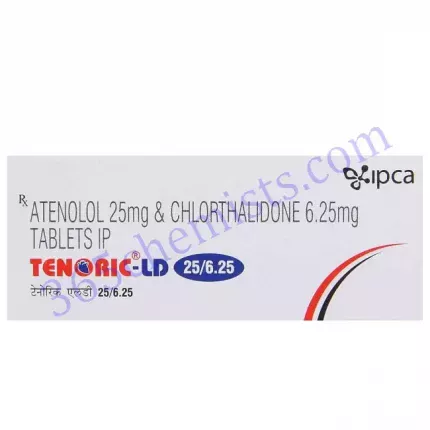TENORIC LD 25+6.25 MG TAB