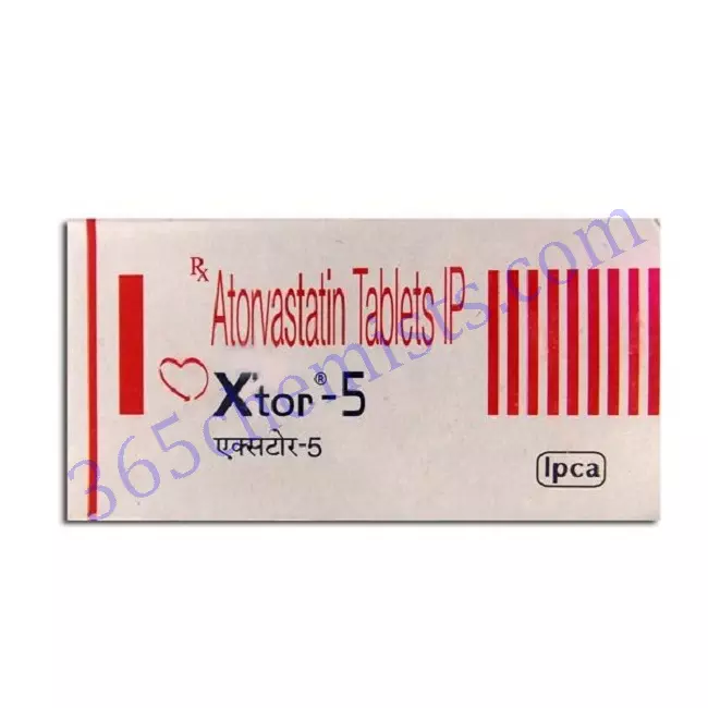 XTOR 5 MG TABLET 10 XTOR 5 MG TABLET 10
