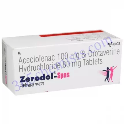 ZERODOL SPAS 80 100 MG TABLET 10
