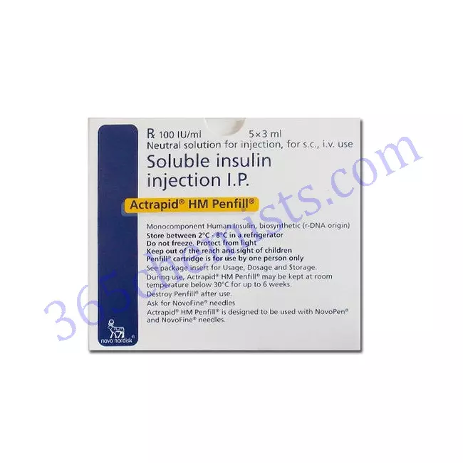 ACTRAPID HM PEMFIL 5_3 ML ACTRAPID HM PEMFIL 5_3 ML