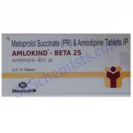 AMLOKIND BETA 25 TAB 10