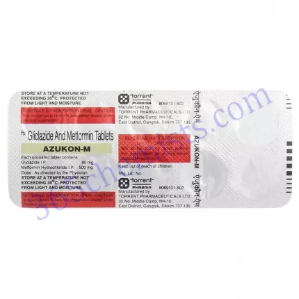 AZUKON M TAB. 10 TAB.