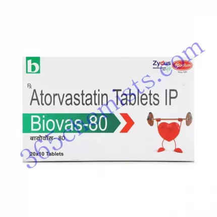 BIOVAS 80 TAB 10