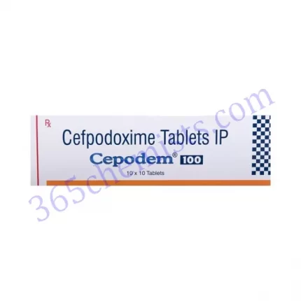 CEPODEM 100MG TAB