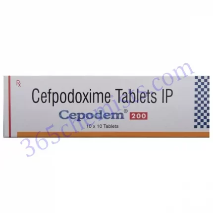 CEPODEM 200MG TAB