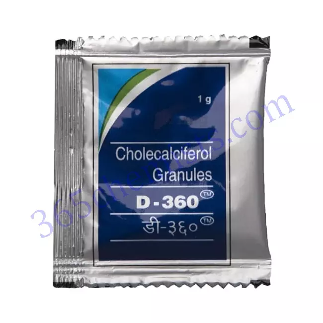 D 360 1 GR SACHET 1 SACHET D 360 1 GR SACHET 1 SACHET