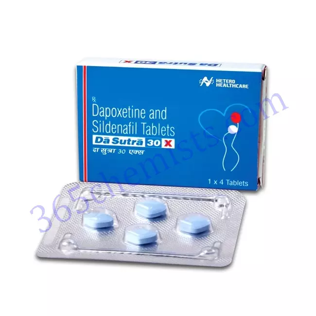 DA SUTRA 30X 50 30 MG TABLET 4 DA SUTRA 30X 50 30 MG TABLET 4
