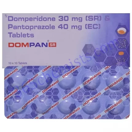 DOMPAN SR 30+40 MG TABLET 10