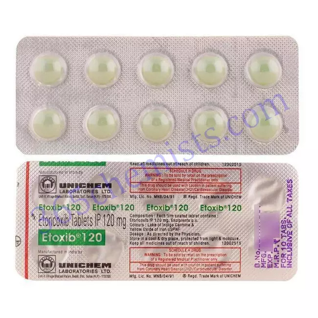 ETOXIB 120MG TAB 10 TAB ETOXIB 120MG TAB 10 TAB