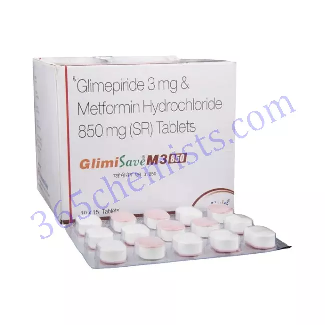GEPRIDE M 3+850 MG TABLET 10 GEPRIDE M 3+850 MG TABLET 10