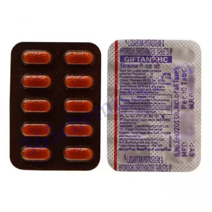 GIFTAN HC TAB. 1X10 TAB.