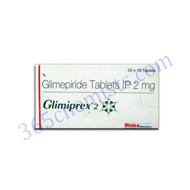 GLIMIPREX 2MG TAB 10 TAB GLIMIPREX 2MG TAB 10 TAB