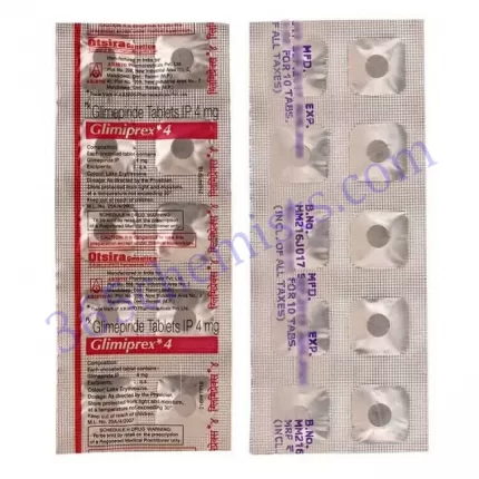 GLIMIPREX 4MG TAB 10 TAB