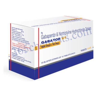 Gabator NT 400mg/10mg Tablet