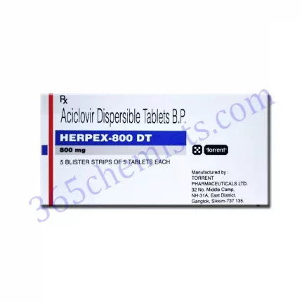 HERPEX 800 DT TAB. 5 TAB.