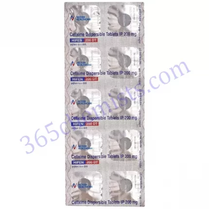 HIFEN 200 MG TABLET DT 10