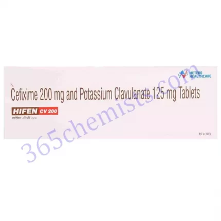 HIFEN CV 200MG TAB. 10 TAB.