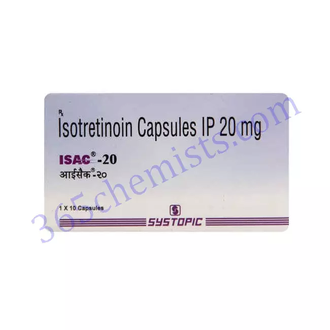 ISAC-20 TAB 1X10 TAB ISAC-20 TAB 1X10 TAB