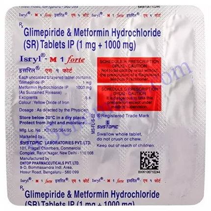 ISRYL M1 FORTE 15 TAB 15 TAB