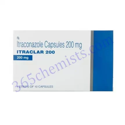 ITRACLAR 200 MG CAP 4 CAP