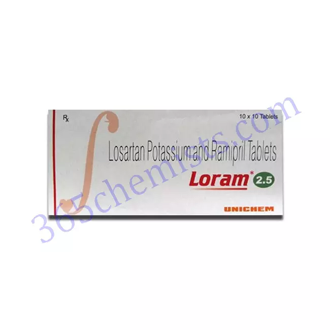 LORAM 2.5MG TAB 10 TAB LORAM 2.5MG TAB 10 TAB
